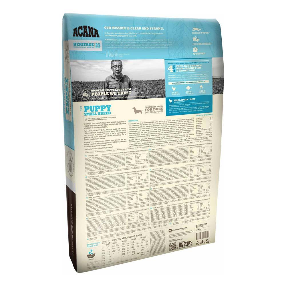 Acana Puppy Junior Small Breed Dry Dog Food Delivery in Malaysia