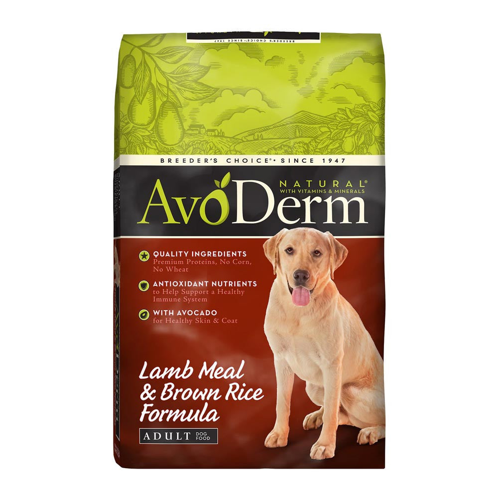 Avoderm Lamb Meal and Brown Rice Dog Food Delivery in Malaysia