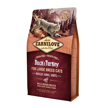 Duck & Turkey for Large Breed Cats (GF)