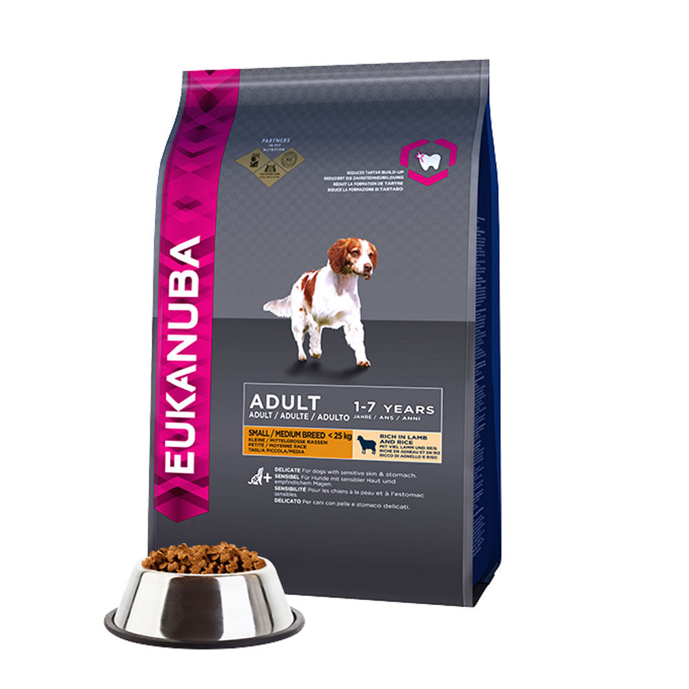 Eukanuba Adult Lamb and Rice Medium Breed Dry Dog Food