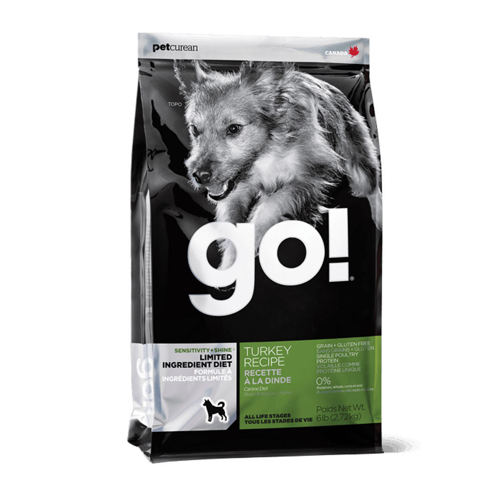 Go! Sensitive and Shine Turkey Limited Ingredient Diet Dog Food Delivery in Malaysia