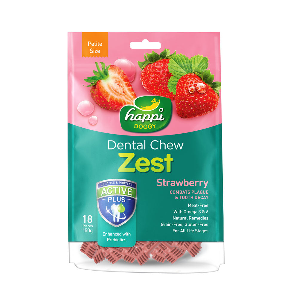 Strawberry Dental Chew (Petite)
