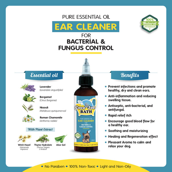 Dog Ear Cleaner [Bacteria & Fungus Control]