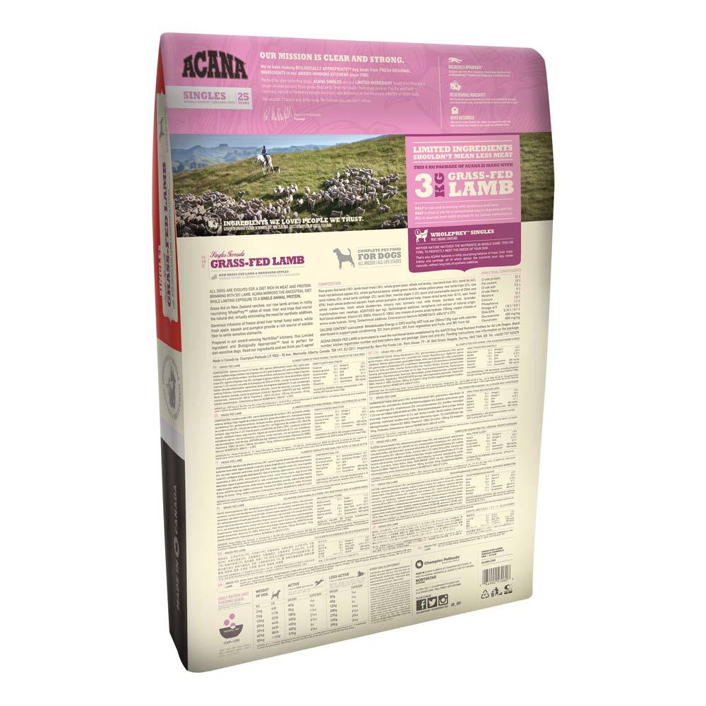 Acana Grass Fed Lamb Dog Food Delivery in Malaysia