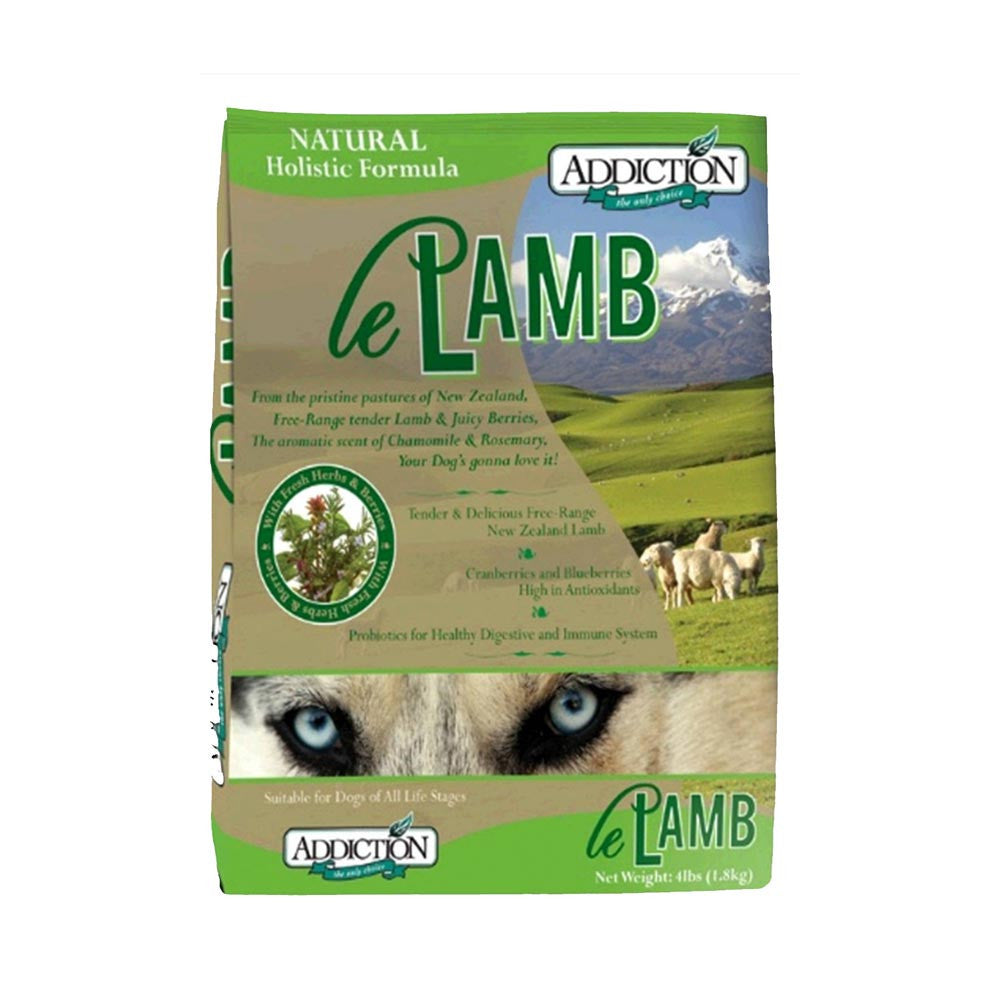 Addiction Le Lamb Dog Food Delivery in Malaysia