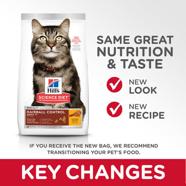 Adult 7+ Hairball Control