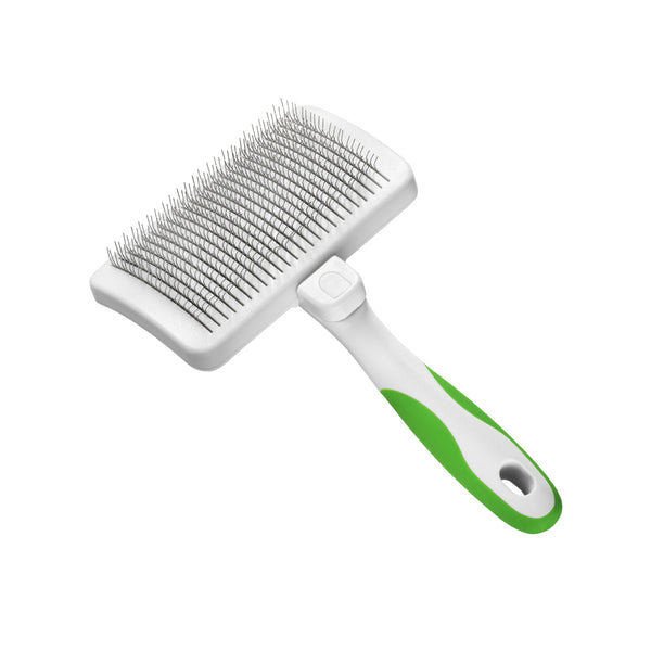 Self-Cleaning Slicker Brush