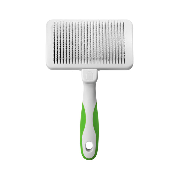 Self-Cleaning Slicker Brush
