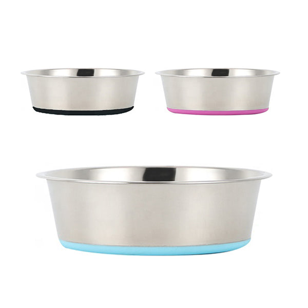 Stainless Steel Bowl with Silicone Bottom