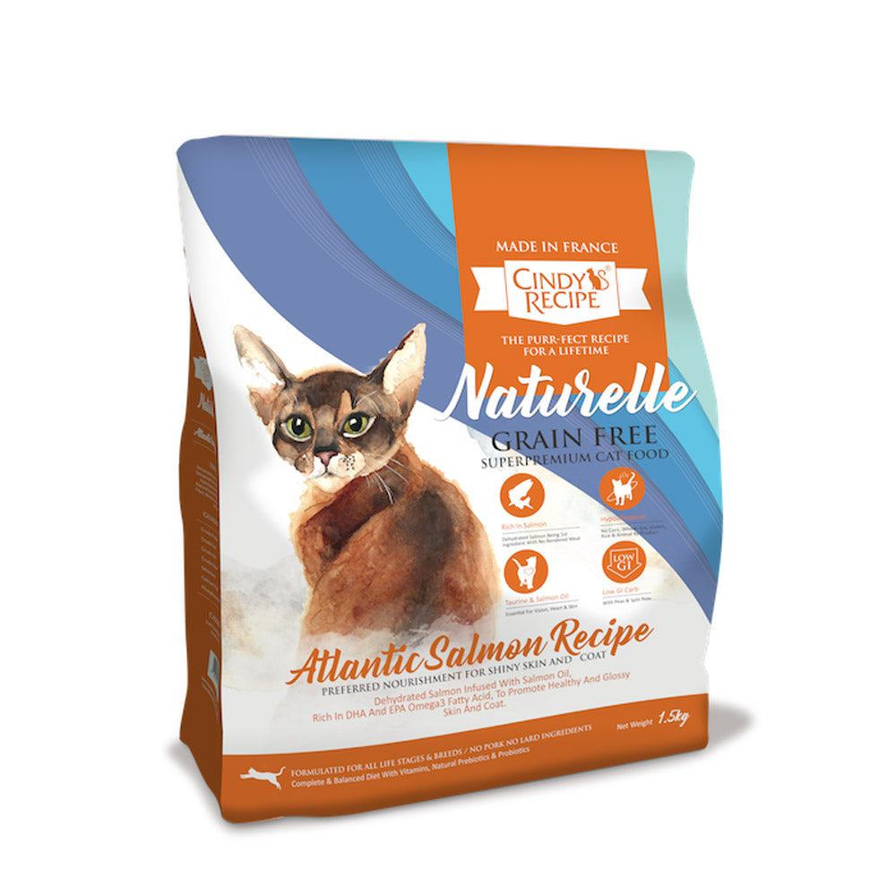 Cindy's Recipe Naturelle Salmon Cat Food Delivery in Malaysia