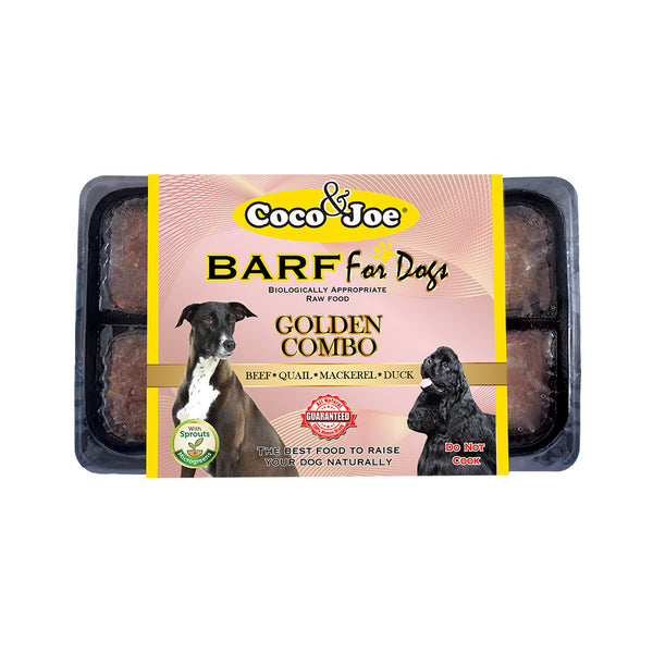 BARF Golden Combo (Beef, Quail, Mackerel & Duck)