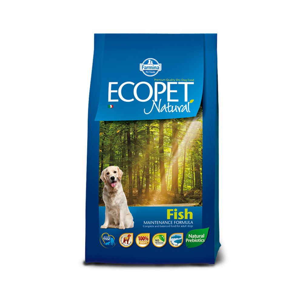 Ecopet Natural Fish Formula Adult Dog Food Delivery in Malaysia