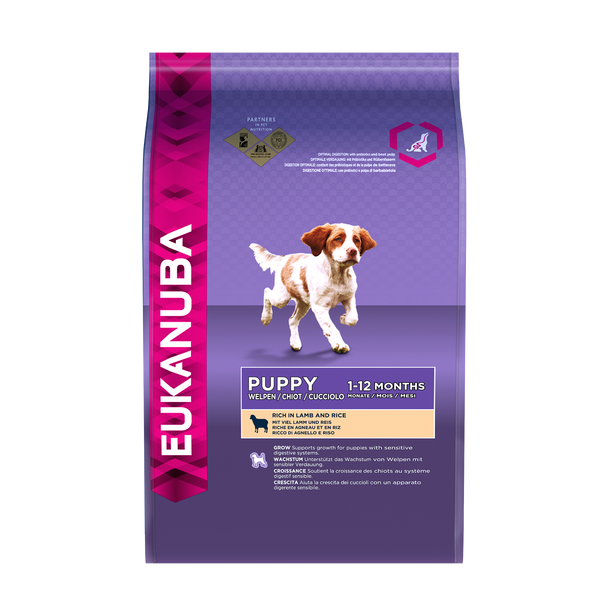 Eukanuba Puppy Lamb and Rice Small and Medium Breed Dry Dog Food