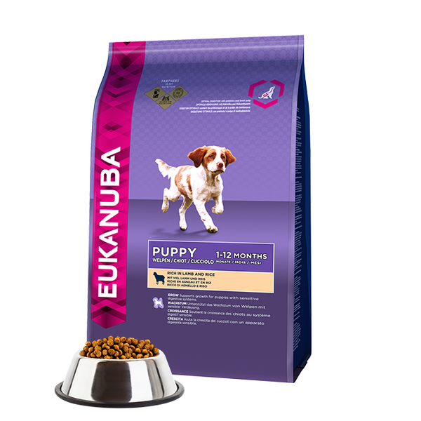 Eukanuba Puppy Lamb and Rice Small and Medium Breed Dry Dog Food