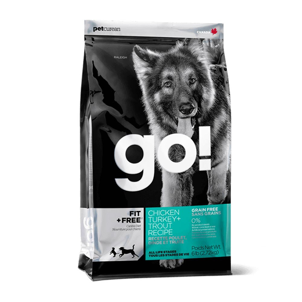 Go! Fit and Free Grain Free Chicken Turkey Trout Dog Food Delivery in Malaysia