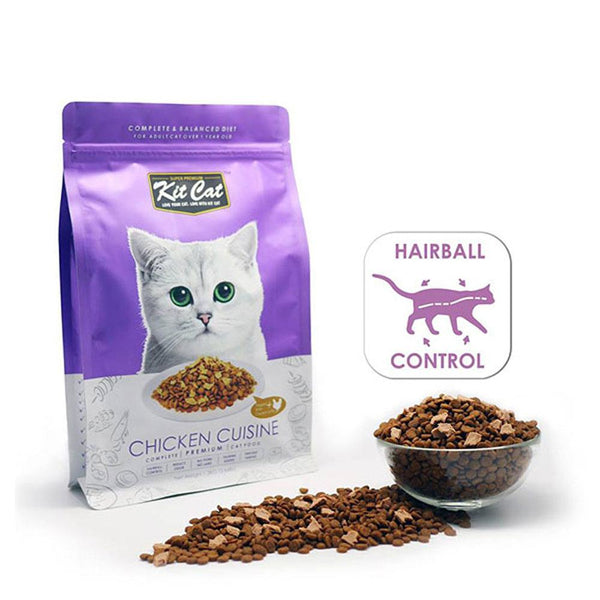 Kit Cat Dry Cat Food Chicken Cuisine Delivery in Malaysi