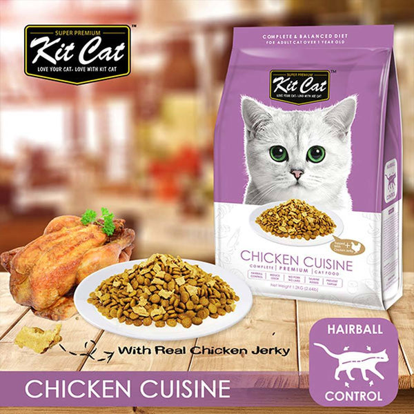Kit Cat Dry Cat Food Chicken Cuisine Delivery in Malaysi