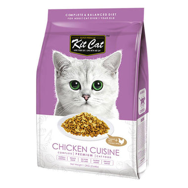 Kit Cat Dry Cat Food Chicken Cuisine Delivery in Malaysi