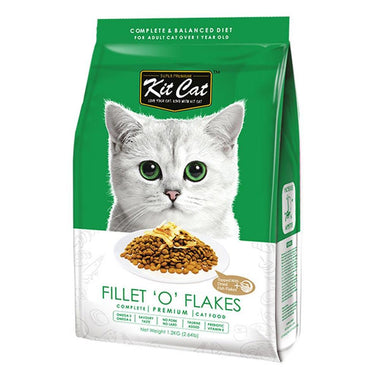 Kit Cat Dry Cat Food Fillet 'O' Flakes Delivery in Malaysi