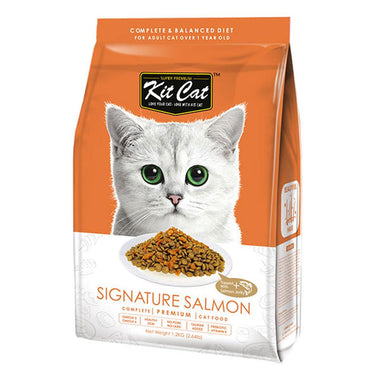 Kit Cat Dry Cat Food Signature Salmon Delivery in Malaysi