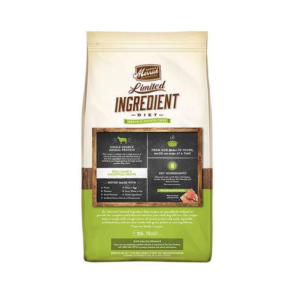 Real Lamb & Chickpeas (GF+LI)