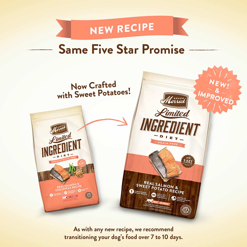 Merrick Real Salmon Sweet Potato Dog Food Buy Online Malaysia