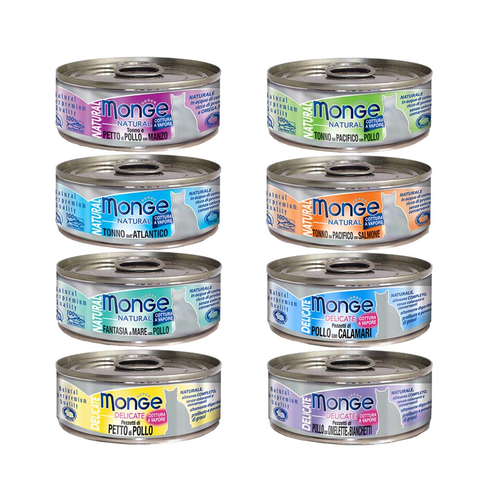 Monge Random Mix Canned Cat Food