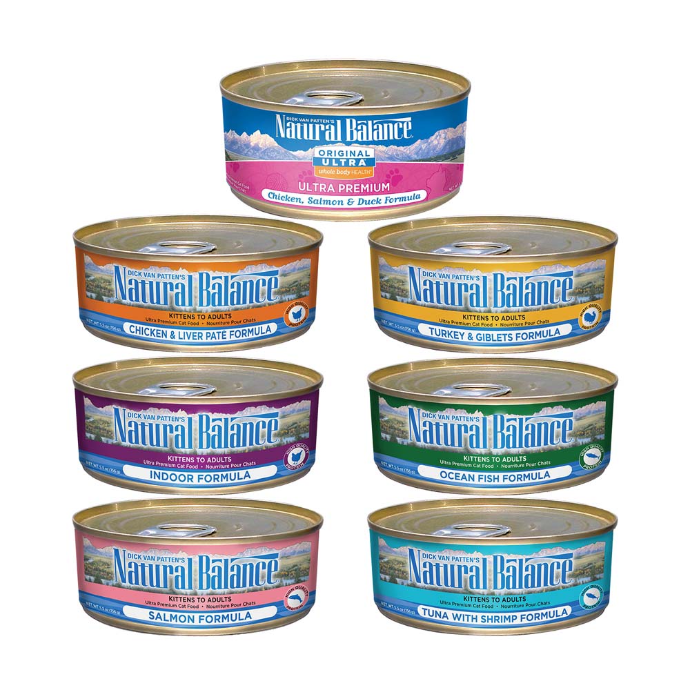Natural Balance Wet Cat Food Natural Balance Random Mix Canned Cat