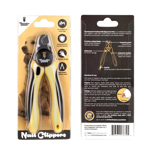 Professional-Grade Pet Nail Clippers