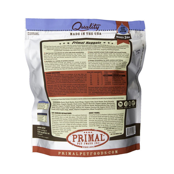 Freeze-Dried Duck Formula (GF) [DISCONTINUED]