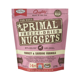 Freeze Dried Turkey & Sardine Formula (GF)