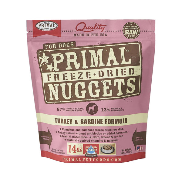 Freeze Dried Turkey & Sardine Formula (GF)