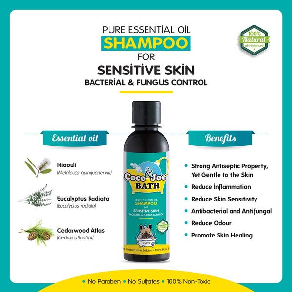 Essential Oil Dog Shampoo [Sensitive Skin]