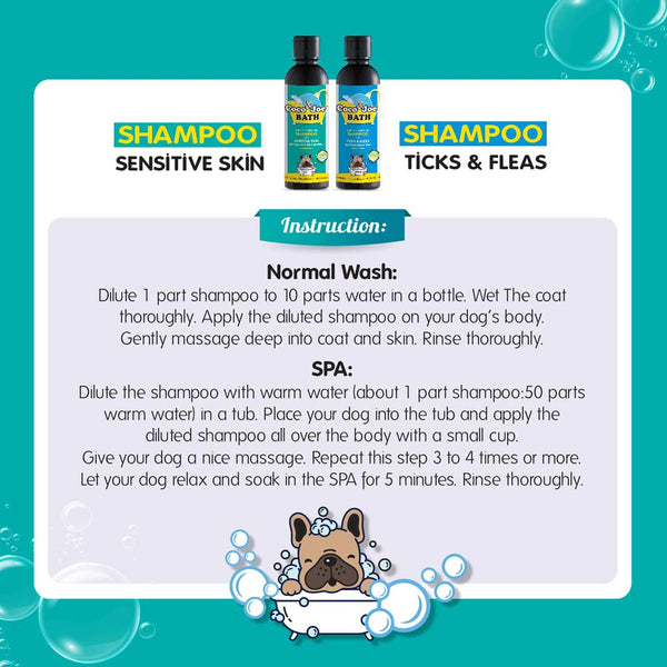 Essential Oil Dog Shampoo [Sensitive Skin]