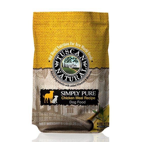 Tuscan natural simply pure lamb 2025 meal limited ingredient dry dog food